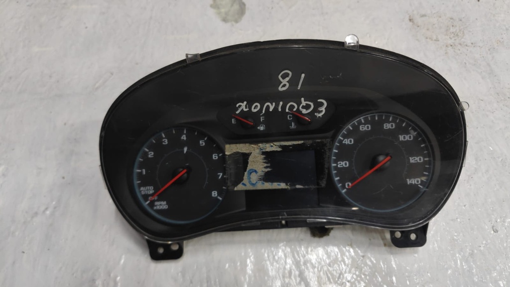 ODOMETRO CHEVROLET EQUINOX 2018